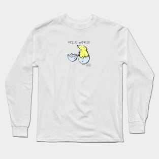 Wordplay - urban crow - Baby bird Long Sleeve T-Shirt